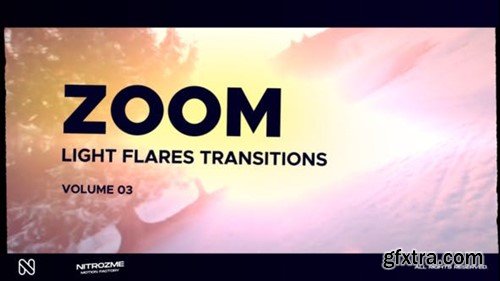 Videohive Light Flares Zoom Transitions Vol. 03 47223977