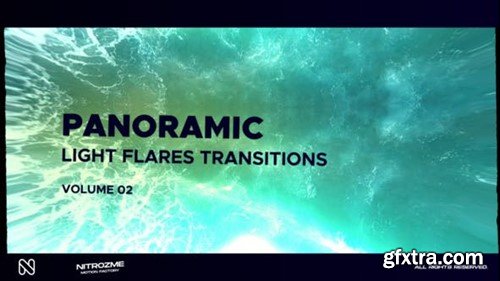 Videohive Light Flares Panoramic Transitions Vol. 02 47223851