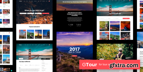 Themeforest - Grand Tour | Travel Agency WordPress 19264426 v5.3.8 - Nulled