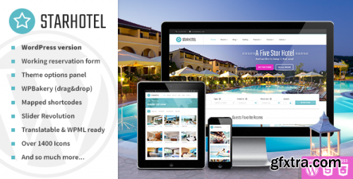 Themeforest - Starhotel - Hotel WordPress Theme 10947944 v3.0.5 - Nulled