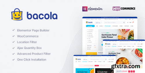 Themeforest - Bacola - Grocery Store and Food eCommerce Theme 32552148 v1.3.2 - Nulled