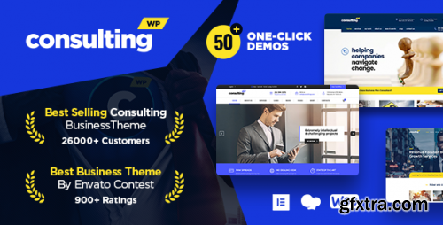 Themeforest - Consulting - Business, Finance WordPress Theme 14740561 v6.5.6 - Nulled