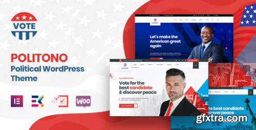 Themeforest - Politono - Political Election Campaign WordPress Theme 25544443 v2.4 - Nulled