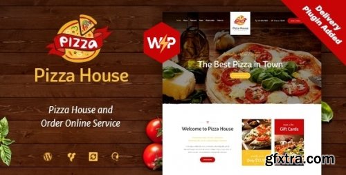 Themeforest - Pizza House - Restaurant / Cafe / Bistro WordPress Theme 17622023 v1.3.6 - Nulled