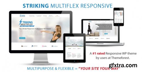 Themeforest - Striking - MultiFlex &amp; Ecommerce Responsive WP Theme 128763 v2.2.1 - Nulled