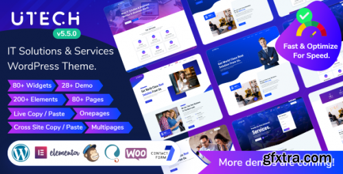 Themeforest - uTech - IT Solutions Services 33037470 v5.5.0 - Nulled