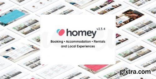 Themeforest - Homey - Booking and Rentals WordPress Theme 23338013 v2.3.4 - Nulled