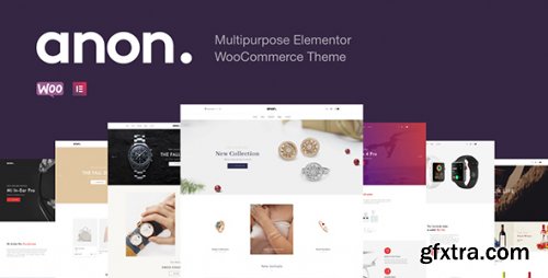 Themeforest - Anon - Multipurpose Elementor WooCommerce Themes 25426652 v2.2.8 - Nulled