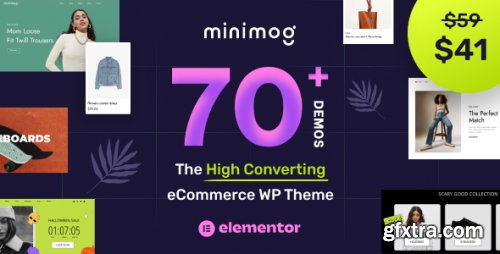 Themeforest - MinimogWP – The High Converting eCommerce WordPress Theme 36947163 v2.8.8 - Nulled