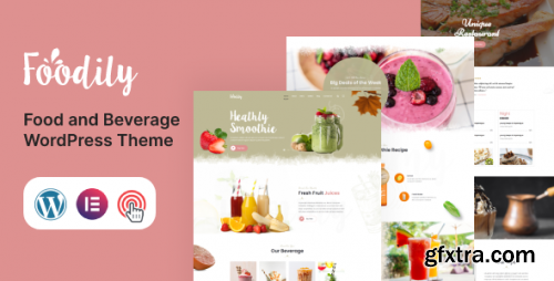 Themeforest - Foodily - Food and Beverage WordPress Theme 45616311 v1.0 - Nulled