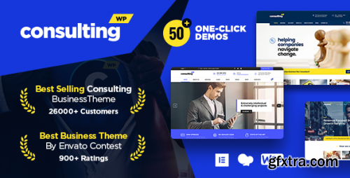 Themeforest - Consulting - Business, Finance WordPress Theme 14740561 v6.5.9 - Nulled