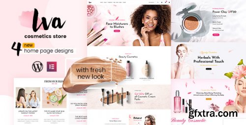 Themeforest - Iva -  Beauty Cosmetics Shop WordPress Theme 26821389 v2.9 - Nulled