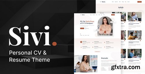 Themeforest - Sivi - Personal CV/Resume Theme 46414110 v1.1 - Nulled