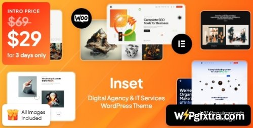 Themeforest - Inset - Digital Agency &amp; IT Services WordPress Theme 47180243 v1.0.0 - Nulled