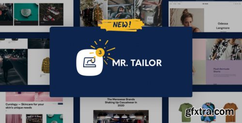 Themeforest - Mr. Tailor - eCommerce WordPress Theme for WooCommerce 7292110 v3.9 - Nulled