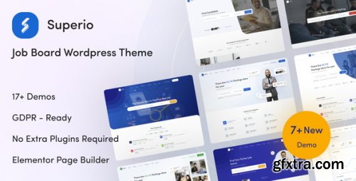 Themeforest - Superio – Job Board WordPress Theme 32180231 v1.3.0 - Nulled