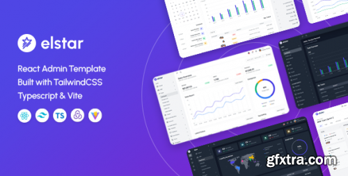 Themeforest - Elstar - React Tailwind Admin Template 39768117 v2.0.0 - Nulled