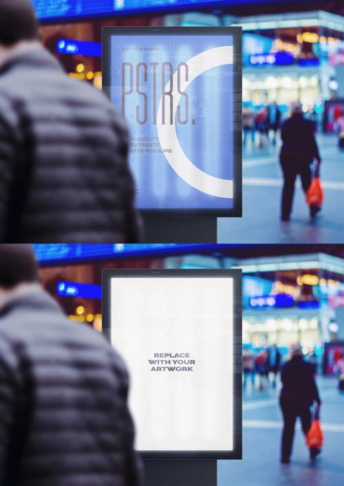 Street Outdoor Poster Advertising Billboard Mockup Template 571225105