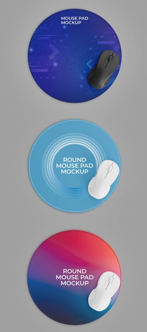 Mouse Pad Round Mockup 582738850