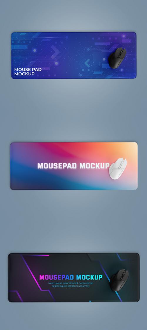 Large Gaming Mouse Pad Mockup 584455249