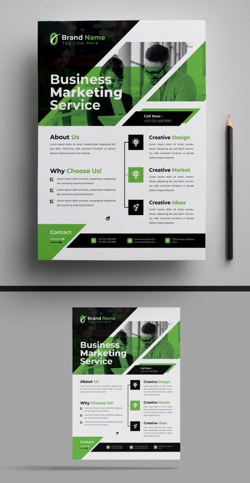 Business Marketing Flyer Design Template 582950976