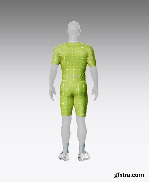 Men's Cycling Set Mockup U7WJJE5