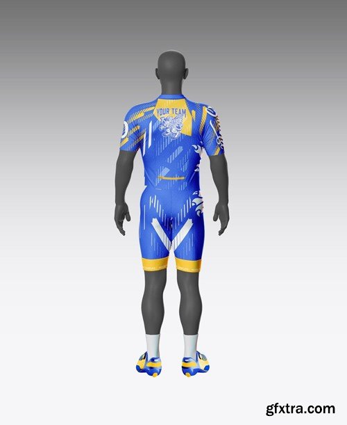 Men's Cycling Set Mockup U7WJJE5