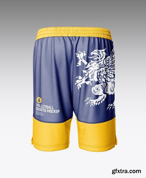 Men's Volleyball Shorts Mockup 5FLTGEU