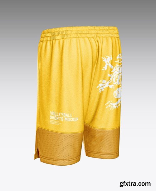 Men's Volleyball Shorts Mockup 5FLTGEU