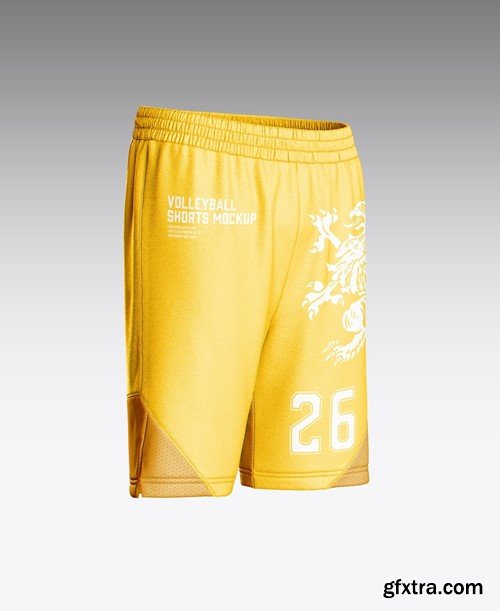 Men's Volleyball Shorts Mockup 5FLTGEU