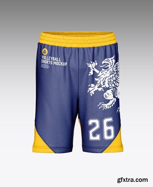 Men's Volleyball Shorts Mockup 5FLTGEU