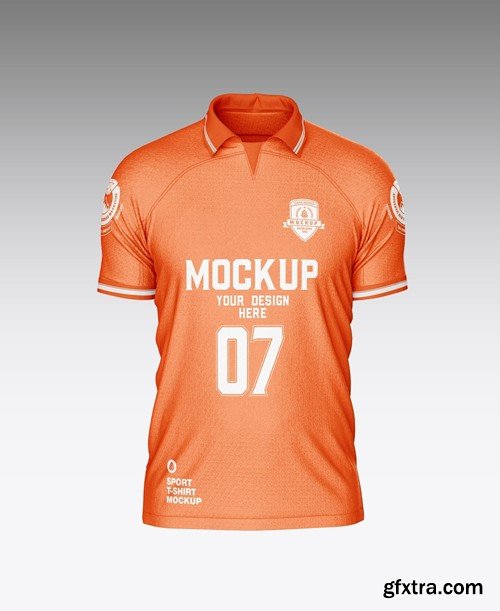 Soccer Men’s Sports T-shirt Mockup WF23SZC