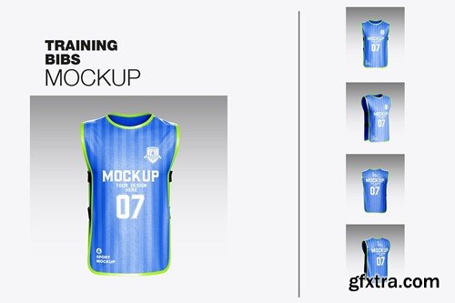 Training Soccer Vest Mockup 7MTV36B