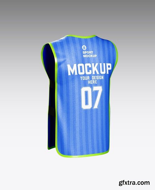 Training Soccer Vest Mockup 7MTV36B