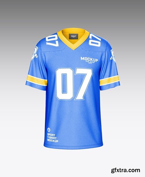 American Football Jersey Mockup ZAYSE6Z