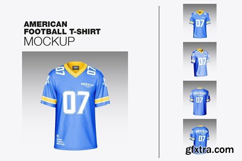 American Football Jersey Mockup ZAYSE6Z