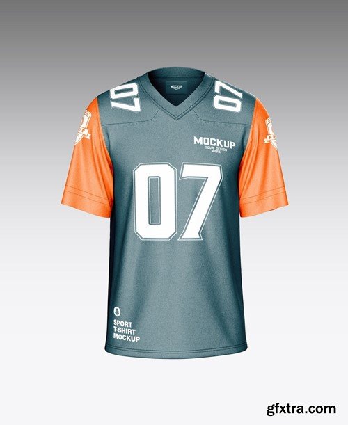 American Football Jersey Mockup ZAYSE6Z