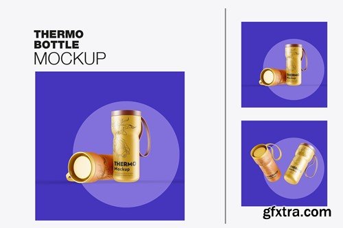 Thermo Bottle Mockup 9WYPGPB