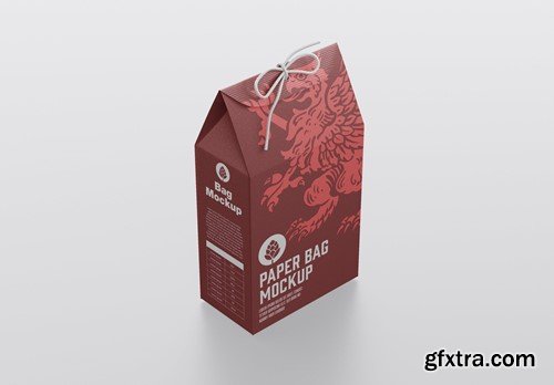 Paper Gift Bag Mockup LNLFPGL