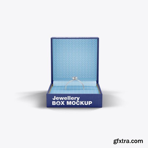 Wedding Rings Box Mockup CK7TJDS