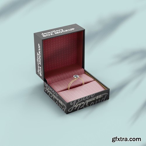 Wedding Rings Box Mockup CK7TJDS