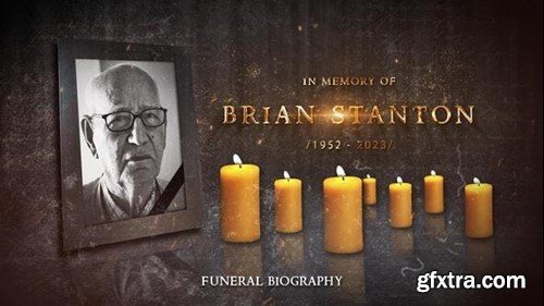 Videohive Funeral Memorial Biography 46309899