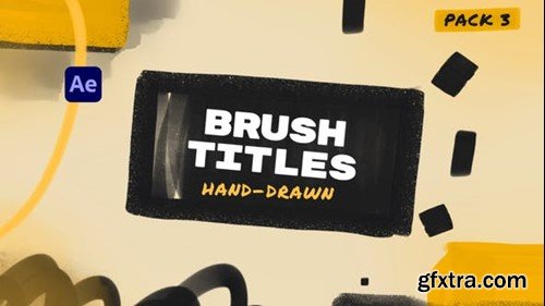 Videohive Brush Hand Drawn Titles 3 47173433