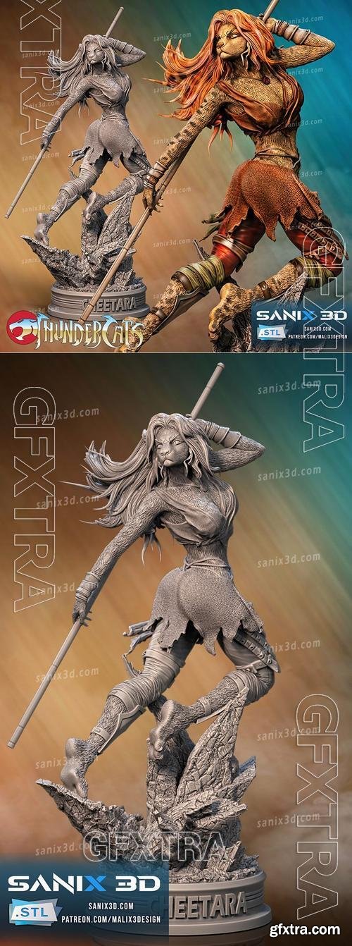 Sanix - Cheetara (Thundercats) &ndash; 3D Print Model