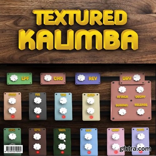 FIKON RECORDS Textured Kalimba Guitar Pedal Kontakt Library