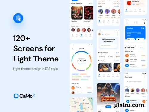 CaMo 2 UI Kit Ui8.net