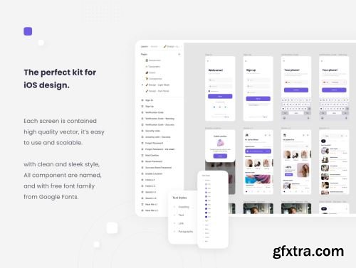 Flo Cutters - Baber App UI KIT Ui8.net