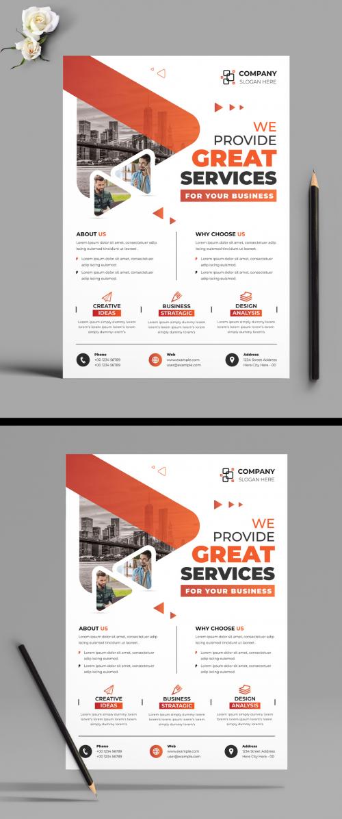 Creative Flyer Design Template 586506882