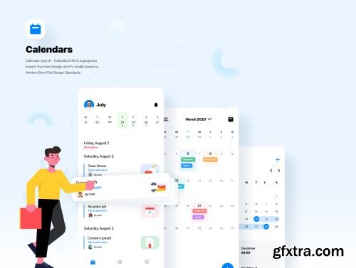 Calendars Ui Screens Ui8.net