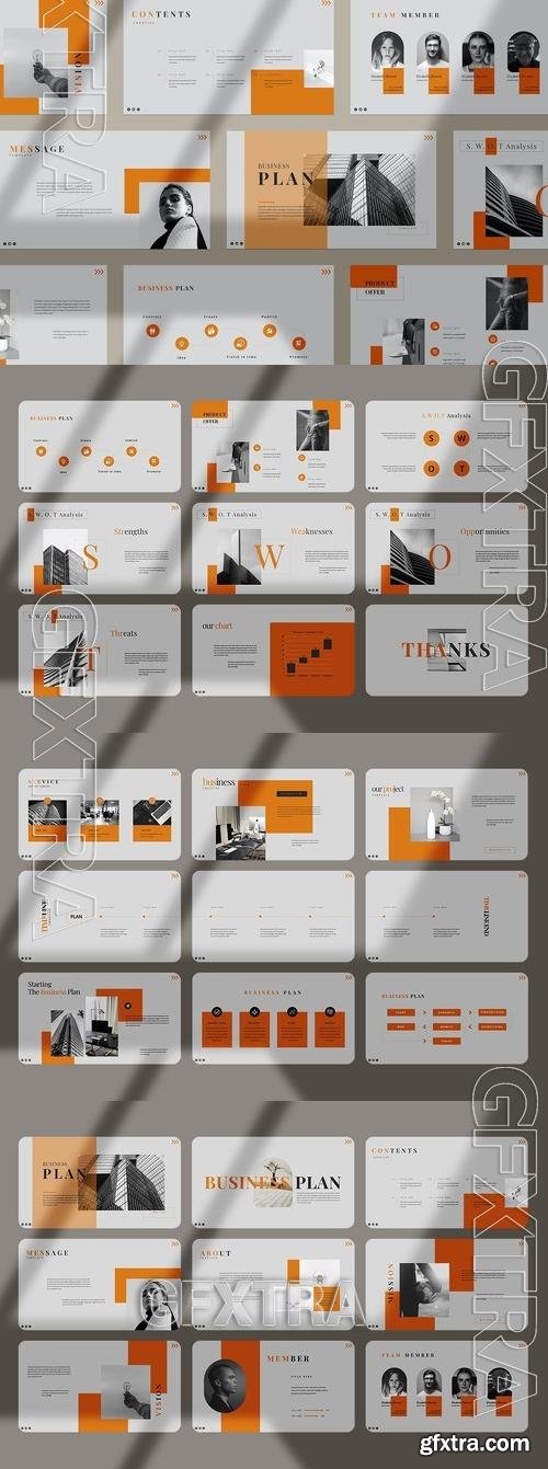 Business Plan Presentation Template FBLKAYY